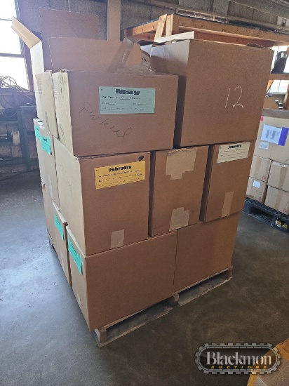 PALLET OF PARKING METER PARTS