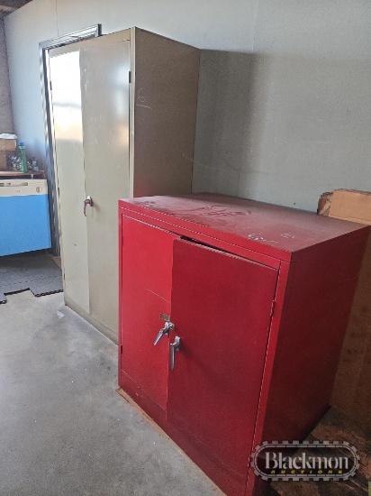 (2) CABINETS