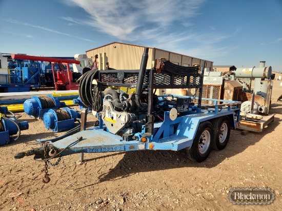 OILFIELD CASING POWER TONG TRAILER, | Online Auctions | Proxibid