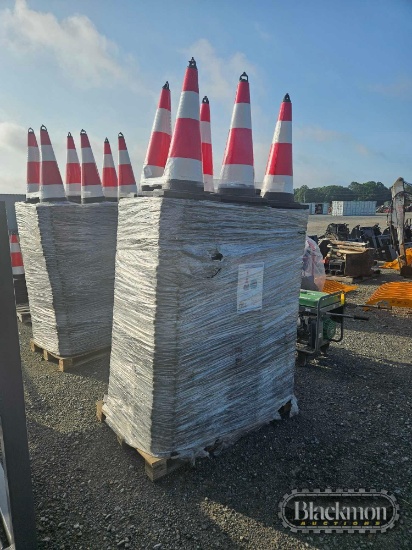 (1) Pallet with (250) Safety Cones