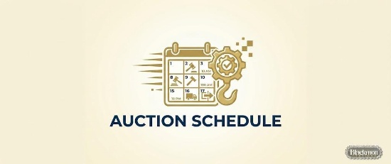 Auction Schedule