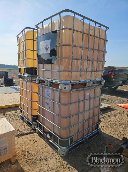 (4) Plastic Totes and Crate