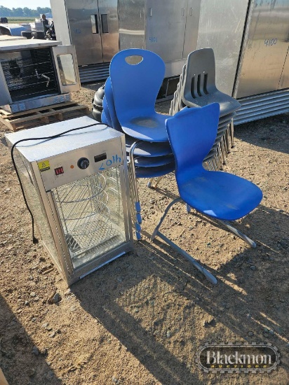Intertek Rotisserie Oven with Lot of Chairs