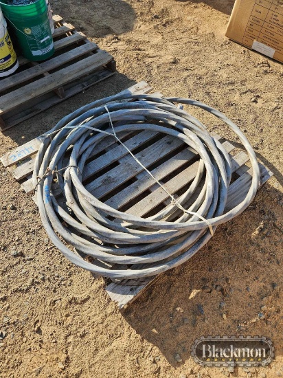 Pallet with About 70 ft of CME Wire and Cable 4 Strand Cable,