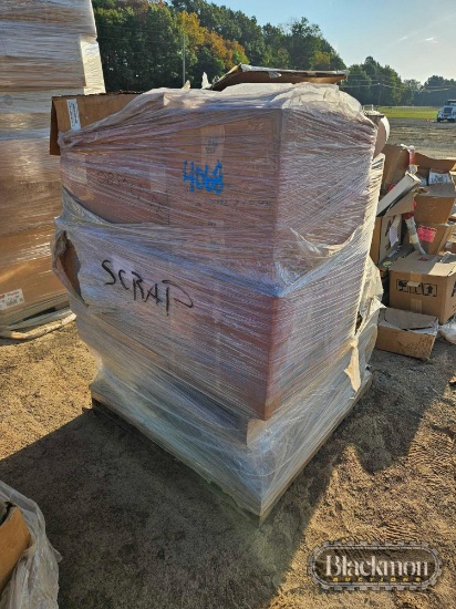 Pallet with Vacuum, Collection Canisters,