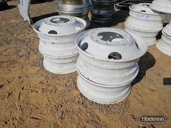 (4) Steel Hub Pilot Rims,