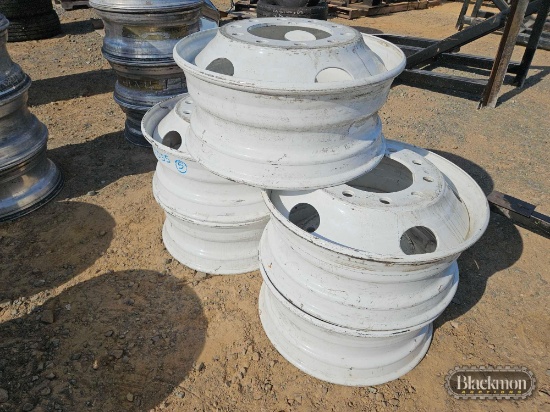 (5) Steel Hub Pilot Rims,