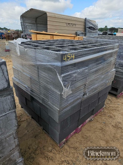 Pallet With (108) Cinder Blocks, 8 Inch X 16 Inch, Heavy Weight