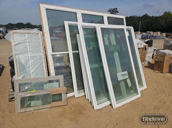 Lot of Vinyl Windows,