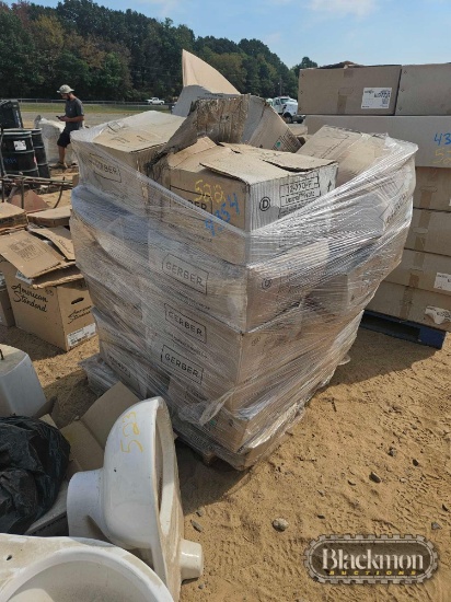 Pallet with Gerber Undermount Sinks & miscellaneous