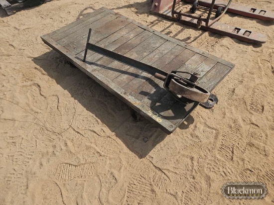 (2) Pallets with Cinder Blocks