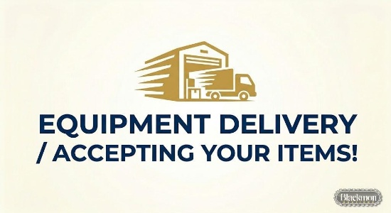 Equipment Delivery / Accepting Your Items!