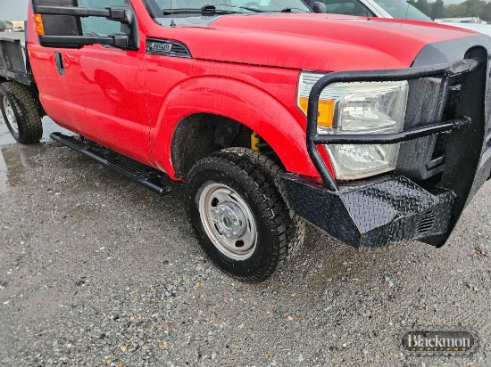 2015 Ford F-250 Flatbed Truck,