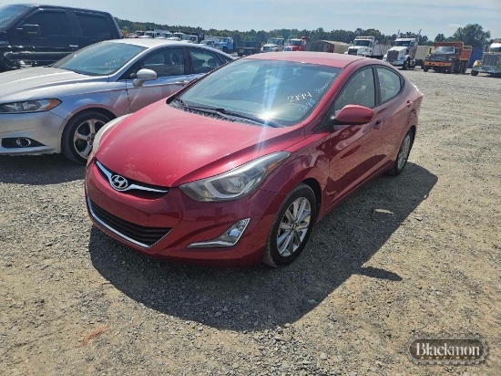 2015 Hyundai Elantra Car,