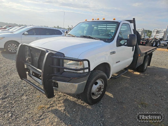 2006 Ford F-350 Flatbed Truck,