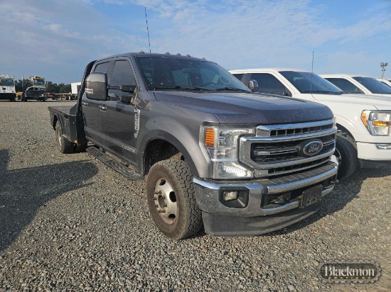 2021 Ford F-350 Lariat Flatbed Truck,