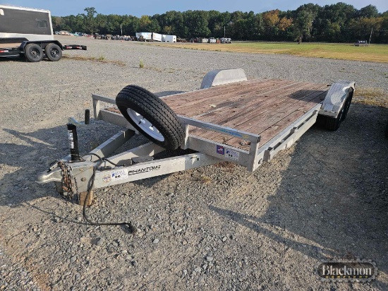 2016 Fantom Aluminum Car Hauler Trailer,