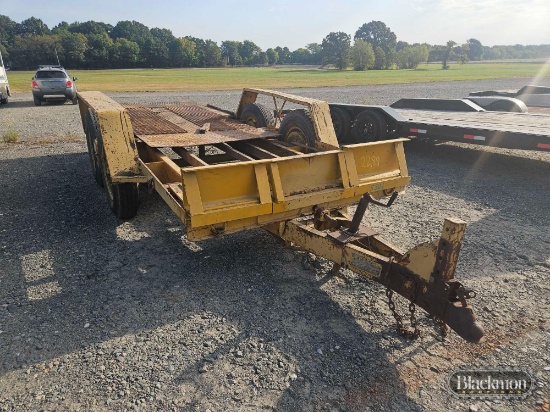 Shopbuilt Equipment Trailer,