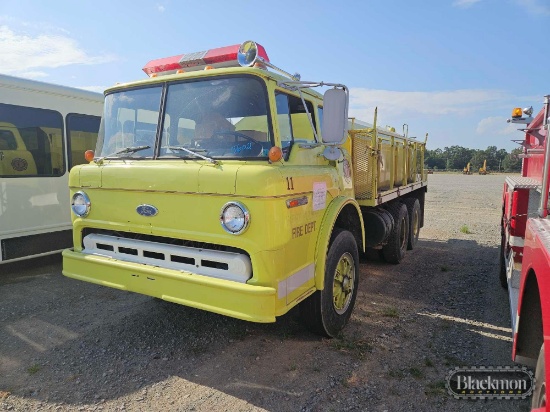 1985 Ford C8000 Tanker Fire Truck,