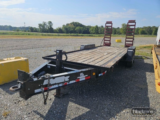 2016 Towmaster Trailers B-8D Equipment Trialer,