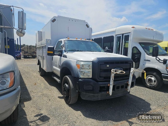 2014 Ford F-550 Enclosed Servie Truck,