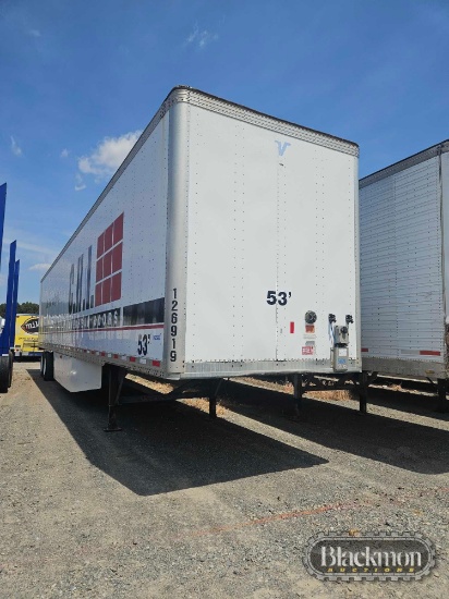 2013 Vanguard Van Trailer,