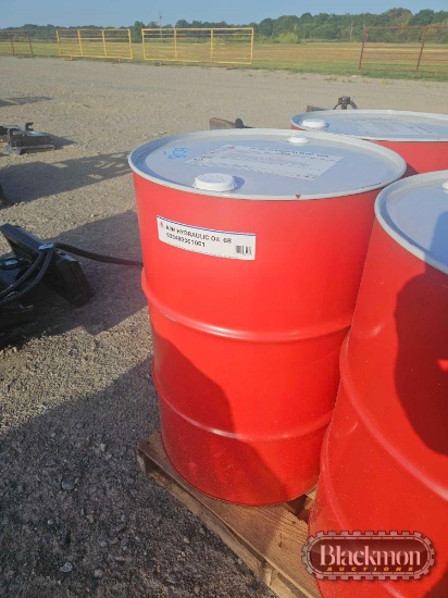 (1) Drum of A/W 68 Hydraulic Fluid,