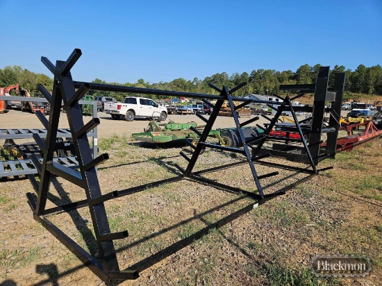 Metal Marerial Rack, 18 Ft