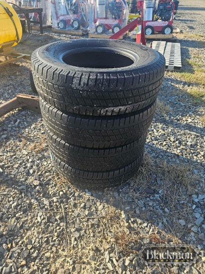 (4) Michelin Lt225/75r16 Tires,