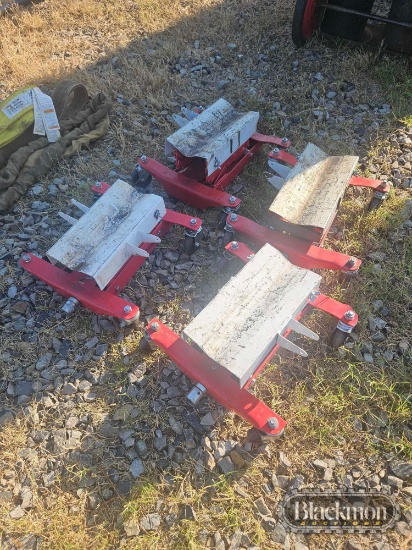 Set Of (4) Car Dollies