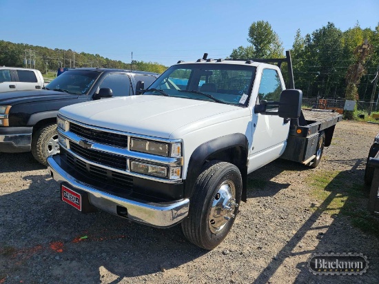 1998 Chevrolet 3500 Hd Flatbed Truck,