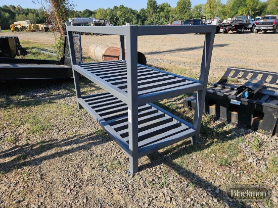 Metal Shop Shelves, Heavy Duty