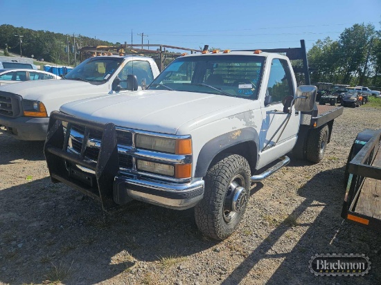 1998 Chevrolet 3500 Flatbed Truck,