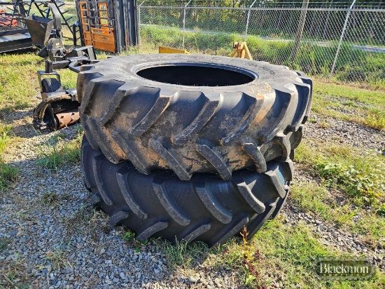 (2) 520/85r38 Tractor Tires