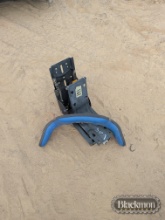 Tractor seat back w/ brackets