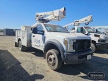2018 FORD F550 BUCKET TRUCK,