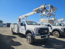 2019 FORD F550 BUCKET TRUCK,