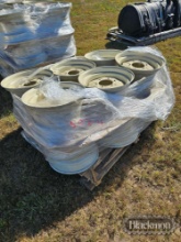 Pallets with Steel Wheels,
