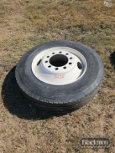 (1) TIRE AND WHEEL,