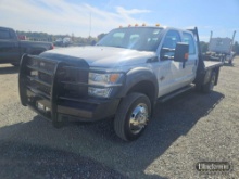 2015 Ford F-550 Flatbed Truck,