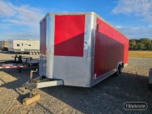 2007 Interstate Enclosed Car Hauler Trailer,