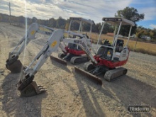 Takeuchi TB216 Mini Excavator,