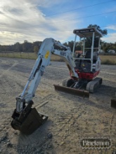 Takeuchi TB216 Mini Excavator,