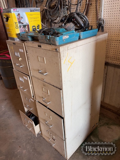 (2) File Cabinets W/Contents