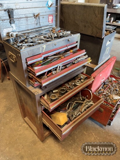 (3) Tool Boxes W/Contents