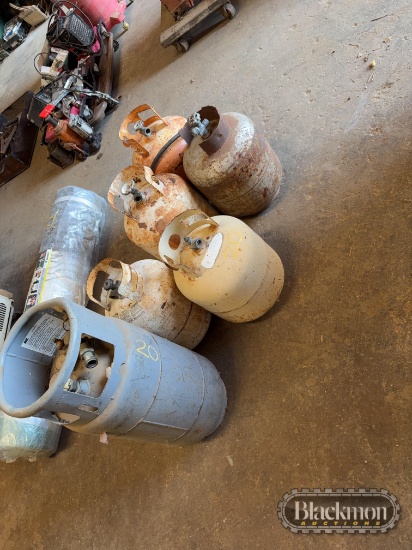 Lot Of Propane Bottles