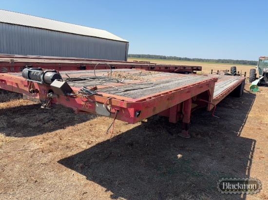 1980 Transcraft Step Deck Trailer