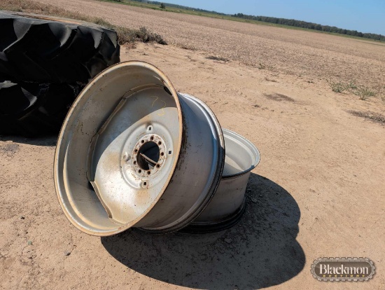 (2) TRACTOR WHEELS