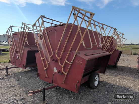 Gray fox 145 feed train portable feeder