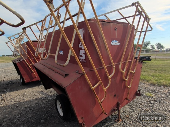 Gray fox 145 feed train portable feeder